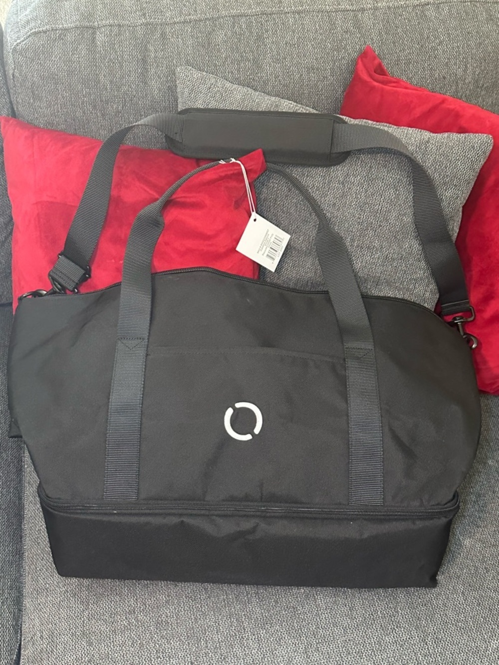 Catalina Deluxe Small Weekender Duffel Bag Black NWT – NJOY Logo - Picture 4 of 7